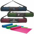 Yoga Fitness Mat & Carrying Case